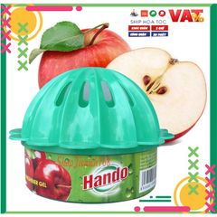 Bộ 4 Sáp Thơm Phòng Hando 87g - Khử Mùi, Hương Hoa Hồng, Chanh, Dâu, Táo - Không Gian Sảng Khoái, Tươi Mát