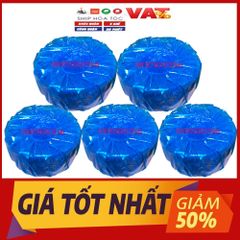 Viên thả bồn cầu Hando - Tẩy rửa khử mùi tự động - Hộp 5 viên - Giải pháp vệ sinh hiệu quả cho gia đình