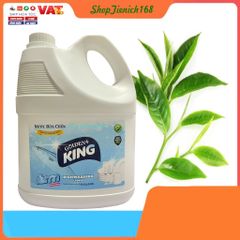 Nước Rửa Chén Bát Khử Mùi Hải Sản Golden King 4L - Sạch Bóng, Khử Mùi Hôi Thực Phẩm, Đậm Đặc, Chính Hãng Thái Lan