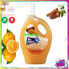 Nước Lau Sàn Diệt Khuẩn Mr.Fresh 1.1L Hương Lan - Sạch Sẽ, Khử Mùi, Đẩm Bảo An Toàn cho Sàn Nhà Bạn