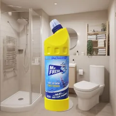 Chai tẩy vệ sinh Nhà Tắm Toilet đậm đặc Mr.Fresh 900ml - Chanh sả 358681