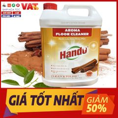 Nước Thơm Lau Sàn Hando 5L Hương Nhài - Chiết Xuất Tự Nhiên An Toàn, Diệt Khuẩn Hiệu Quả, Duy Trì Không Gian Sạch Sẽ, Thoáng Mát