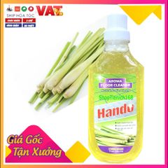 Nước Lau Sàn Hando 1L Hương Nhài - Đậm Đặc Siêu Sạch, An Toàn Cho Gia Đình - Tẩy Rửa Và Khử Khuẩn Hiệu Quả