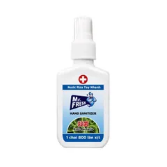 Chai xịt rửa tay khô diệt khuẩn nhanh Mr. Fresh 120ml - Kháng khuẩn hiệu quả, làm sạch tay và bảo vệ sức khỏe mọi lúc mọi nơi
