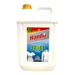 Nước Tẩy Trắng Quần Áo Hando Javen 20L - Đậm Đặc, Diệt Khuẩn, Hiệu Quả Chống Ố Mốc, Thích Hợp Cho Tiệm Giặt Công Nghiệp