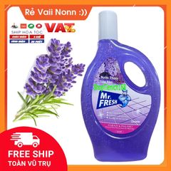 Nước Lau Sàn Mr.fresh 1.1L Hương Ly - Diệt Khuẩn, Khử Mùi, Sạch Như Mới Cho Nhà Cửa Thoáng Mát