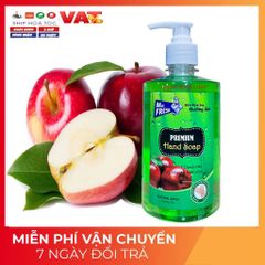Nước Rửa Tay Khử Mùi Diệt Khuẩn Mr.Fresh 500ml - Hương Xả Chanh Mát Lạnh, Bảo Vệ Tay Khỏi Vi Khuẩn, Dưỡng Da Mềm Mại