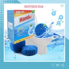 Viên Thả Tẩy Bồn Cầu Hando - Hộp 20 Viên Khử Mùi Sạch Đúng Cách, Diệt Khuẩn Hiệu Quả, Thơm Mát Dễ Dùng