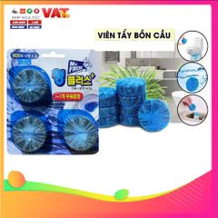 Viên tẩy và khử mùi bồn cầu tự động Mr.Fresh - Vỉ 3 viên kháng khuẩn, giữ sạch và thơm mát cho bồn cầu nhà bạn.