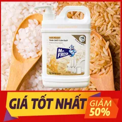 Nước rửa chén bát siêu sạch Mr.Fresh 1.6L TINH CHẤT CÁM GẠO