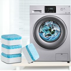Viên Tẩy Lồng Máy Giặt 16 Viên - Diệt Khuẩn, Vệ Sinh Cặn Bẩn, Giúp Lồng Máy Sạch Thơm, Dễ Sử Dụng Cho Tất Cả Các Loại Máy Giặt