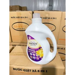 Nước Giặt Xả 6 In 1 Sawady 3,8L Nhiều hương