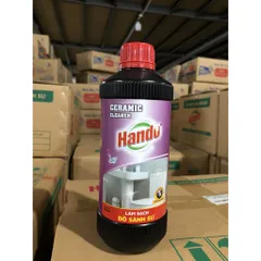 Dung Dịch Tẩy Rửa Đồ Sành Sứ - Chai Làm Sạch Bồn Cầu, Bồn Tắm, Chậu Rửa Nhanh Chóng, An Toàn, Hiệu Quả