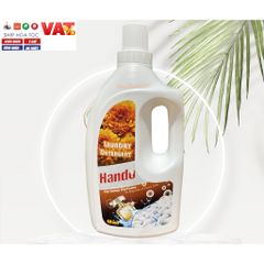 Nước Giặt Bảo Vệ Sợi Vải Hando 4L - Hương Harmony Thơm Mát, An Toàn Cho Da Nhạy Cảm, Dành Cho Vải Lụa và Đồ Lót