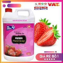 Nước Rửa Tay Premium Mr Fresh 5L Hương Quế - Khử Mùi, Kháng Khuẩn, Dưỡng Da Mềm Mại, Made in Korea
