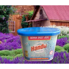 [HOT] Bộ 3 bình hút ẩm Hando 450ml (Hồng)