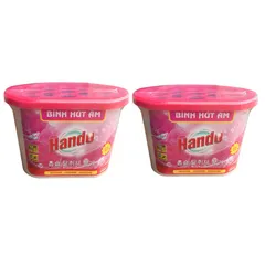 [HOT] Bộ 4 bình hút ẩm Hando 450ml (Hồng)