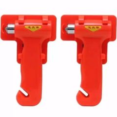 Bộ 2 Búa Thoát Hiểm Kèm Đèn Pin LED 3 Bóng Carfu - Dụng Cụ An Toàn Cho Xe Ô Tô, Tàu, Nhà Kính Hàng Đầu