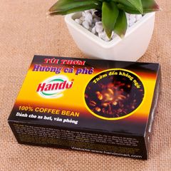 Túi Thơm Hương Cà Phê Nguyên Chất 100g - Khử Mùi, Tạo Hương Thơm Thư Giãn Cho Văn Phòng và Gia Đình - Màu Nâu Việt Nam