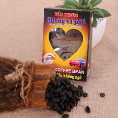 Túi Thơm Hương Cà Phê Nguyên Chất 100g - Khử Mùi, Tạo Hương Thơm Thư Giãn Cho Văn Phòng và Gia Đình - Màu Nâu Việt Nam