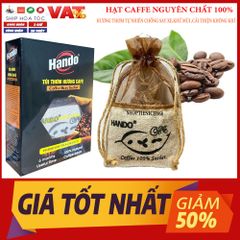 Túi Thơm Hương Cà Phê Nguyên Chất 100g - Khử Mùi, Tạo Hương Thơm Thư Giãn Cho Văn Phòng và Gia Đình - Màu Nâu Việt Nam