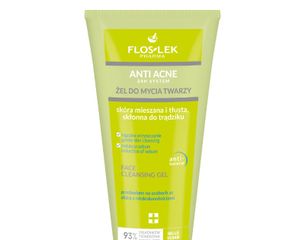 Gel Rửa Mặt Floslek Anti Acne 200ml - Sữa Rửa Mặt Chuyên Dụng Cho Da Dầu Mụn, Ngăn Ngừa Mụn Hiệu Quả, Làm Sạch Với Thành Phần Tự Nhiên