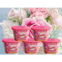 Bộ 5 Bình Hút Ẩm Hando Hồng 450ml - Chống Mốc, Khử Mùi, Giữ Đồ Khô Ráo, Phù Hợp Với Thời Tiết Nóng Ẩm Việt Nam
