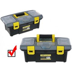 Hộp Đựng Đồ Kim Khí Cao Cấp Tienich168 TI29 - Cỡ Lớn 48x25x23cm, Chất Liệu Nhựa Bền, Lưu Trữ Ngăn Nắp Dụng Cụ Sửa Chữa Gia Đình