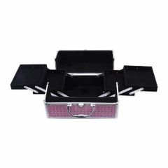 Hộp Đựng Đồ Trang Điểm Cỡ Lớn TI347 - Thiết Kế Độc Đáo, Nhiều Ngăn Tiện Dụng, Chất Liệu Kim Loại Không Gỉ, An Toàn Cho Mỹ Phẩm