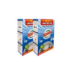 Hộp 2 Gói Tẩy Lồng Máy Giặt Hando - Sạch Sẽ Như Mới Cho Máy Giặt, Vệ Sinh Hiệu Quả 200g