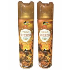 Bộ 2 Nước Hoa Xịt Phòng Sandokkaebi 370ML Hương Hazelnut - Khử Mùi Không Gian Sống Tươi Mát, An Toàn Cho Sức Khỏe
