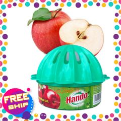 Bộ 4 Sáp Thơm Phòng Khử Mùi Hando 87g - Hương Dâu, Khử Mùi Ẩm Mốc, Nước Hoa Tự Nhiên, Dùng Cho Khu Vực Như Phòng Ngủ, Phòng Bếp