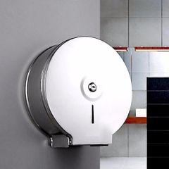 Hộp Đựng Giấy Vệ Sinh Cuộn Lớn Thép Không Gỉ Cao Cấp INOX TI843 - Thiết Bị Tiện Ích Sang Trọng, Đẹp Mắt