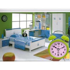 Đồng hồ Báo Thức Mini Xanh Lá Để Bàn - Kiểu Dáng Xinh Xắn, Thiết Kế Đáng Yêu Cho Không Gian Sống Của Bạn