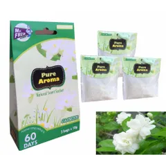 Túi Thơm Treo Tủ Quần Áo Hương Lavender 3 Gói X 10g - Khử Mùi Ẩm Mốc, Tạo Không Gian Thơm Mát cho Nhà Bạn