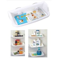 Giá Treo Đồ Cạnh Tường Hút Chân Không - Giá Treo Đồ Nhựa Tiện Lợi, Không Cần Khoan - Kích Thước 29cm x 16cm x 9cm