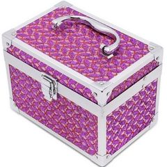 Hộp Đựng Đồ Trang Điểm Cỡ Nhỏ 2 Tầng Cao Cấp - Hộp Mỹ Phẩm Thời Trang Độc Đáo Cho Nữ - Tiện Lợi và Ngăn Nắp