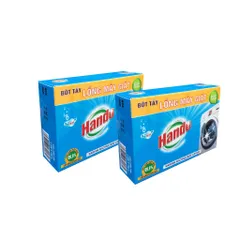 Bộ 2 Hộp 4 Gói Tẩy Lồng Máy Giặt Hando 100g - Giải Pháp Siêu Sạch Thế Hệ Mới cho Máy Giặt Sáng Bóng Như Mới