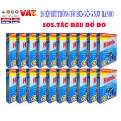 Bột Thông Cống Hando Xuất Khẩu 100g - Bộ 20 Gói Đậm Đặc, Giải Quyết Tắc Nghẽn Ống Cống, Bồn Cầu Hiệu Quả