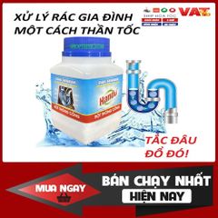 Bột Thông Cống Hando Xuất Khẩu 100g - Bộ 20 Gói Đậm Đặc, Giải Quyết Tắc Nghẽn Ống Cống, Bồn Cầu Hiệu Quả