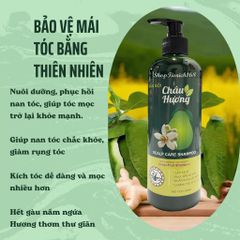 Dầu Xả Hương Gừng Châu Hương 300ml - Dưỡng Tóc Khỏe Mạnh, Ngừa Gãy Rụng, Phục Hồi Hư Tổn, Hương Thơm Tự Nhiên