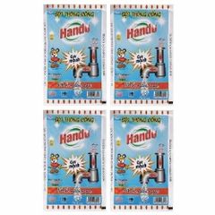 Bột Thông Cống Hando 100g (Bộ 4 Gói) - Giải Pháp Nhanh Chóng Chống Tắc Nghẽn Đường Ống, An Toàn Cho Thiết Bị Vệ Sinh