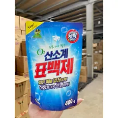 Bột tẩy vết bẩn,ố mốc quần áo sandokaebi 400g công nghệ Oxygien