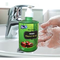Nước Rửa Tay Khử Mùi Mr.Fresh 500ml - Diệt Khuẩn, Hương Cam Quế Dễ Chịu, Giúp Bảo Vệ và Chăm Sóc Da Tay