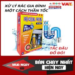 Bột Thông Tắc Cống MR.FRESH Siêu Mạnh 200g - Giải Pháp Xử Lý Tắc Nghẽn Ống Nước Hiệu Quả, An Toàn và Dễ Dàng Sử Dụng