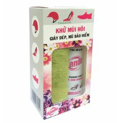 Chai Xịt Khử Mùi Hôi Giầy Dép Mũ Bảo Hiểm Hando 120ml - Giải Pháp Thoáng Mát, Ngăn Ngừa Vi Khuẩn, Tặng Khăn Lau Chuyên Dụng