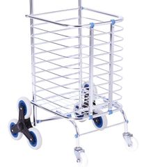 Xe Kéo Đi Chợ 3 Bánh Leo Cầu Thang Cao Cấp 801 - Xe Kéo Đa Năng Siêu Bền, Hợp Kim Nhôm Nhẹ, Dễ Dàng Di Chuyển Trên Địa Hình Gồ Ghề