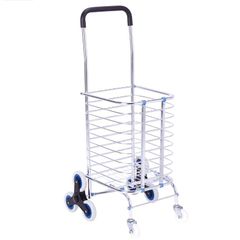 Xe Kéo Đi Chợ 3 Bánh Leo Cầu Thang Cao Cấp 801 - Xe Kéo Đa Năng Siêu Bền, Hợp Kim Nhôm Nhẹ, Dễ Dàng Di Chuyển Trên Địa Hình Gồ Ghề