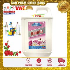 Nước Thơm Lau Sàn Hando 10L Hương Lavender - An Toàn, Diệt Khuẩn, Cho Nhà Hàng & Vệ Sinh Công Nghiệp