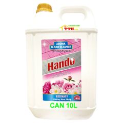Nước Thơm Lau Sàn Hando 10L Hương Lavender - An Toàn, Diệt Khuẩn, Cho Nhà Hàng & Vệ Sinh Công Nghiệp